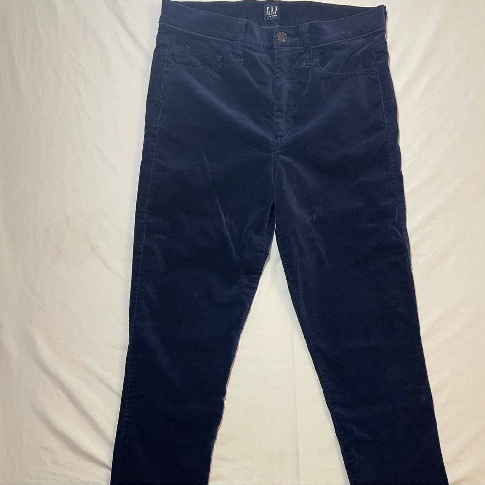GAP Dark Blue Corduroy Trousers/Pants